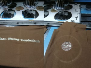 kaos bordir pesan kaos